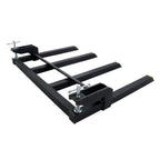 42" Clamp on Heavy Duty Debris Fork for Tractor Skid Steer Buckets Trash Forks