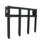 42" Clamp on Heavy Duty Debris Fork for Tractor Skid Steer Buckets Trash Forks