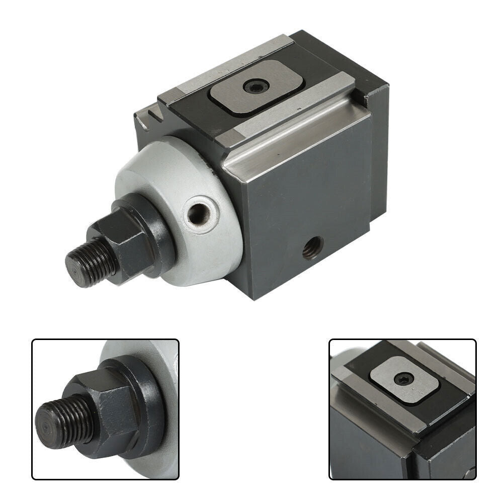 AXA 250-100 Set Piston Type Quick Change Tool Post Holder For Lathe 6- 12"