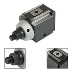 AXA 250-100 Set Piston Type Quick Change Tool Post Holder For Lathe 6- 12"