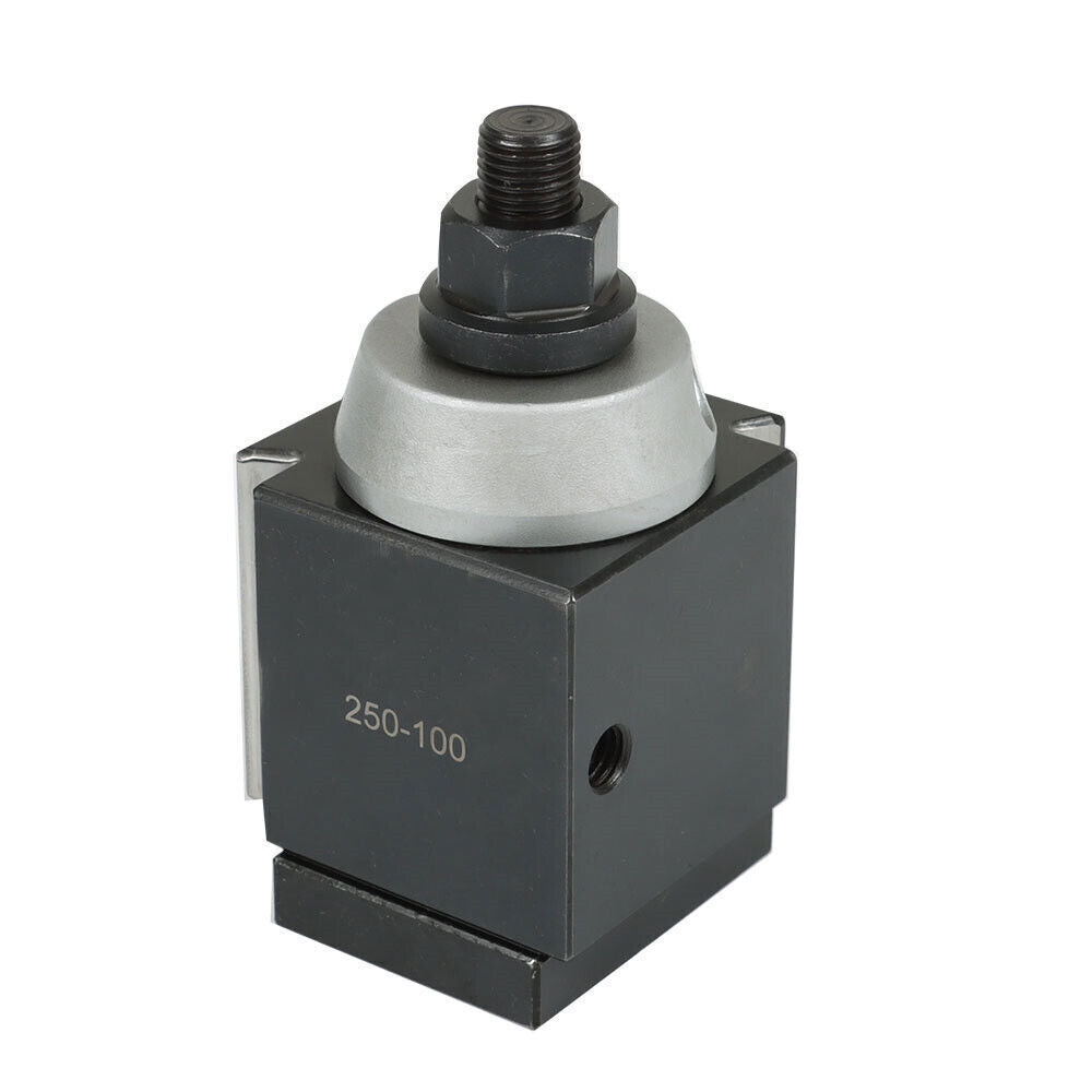 AXA 250-100 Set Piston Type Quick Change Tool Post Holder For Lathe 6- 12"