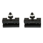 AXA 250-100 Set Piston Type Quick Change Tool Post Holder For Lathe 6- 12"