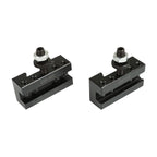AXA 250-100 Set Piston Type Quick Change Tool Post Holder For Lathe 6- 12"