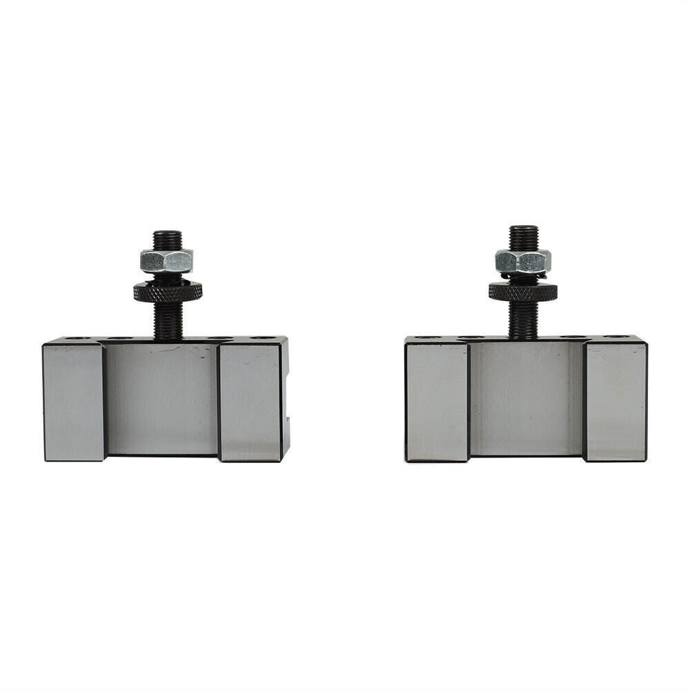 AXA 250-100 Set Piston Type Quick Change Tool Post Holder For Lathe 6- 12"