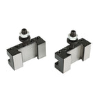 AXA 250-100 Set Piston Type Quick Change Tool Post Holder For Lathe 6- 12"
