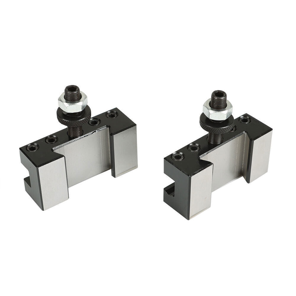 AXA 250-100 Set Piston Type Quick Change Tool Post Holder For Lathe 6- 12"