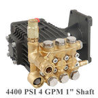 Washer Pump 1" Shaft 4 GPM Pressure Washer Pump Power Horizontal 4400 PSI