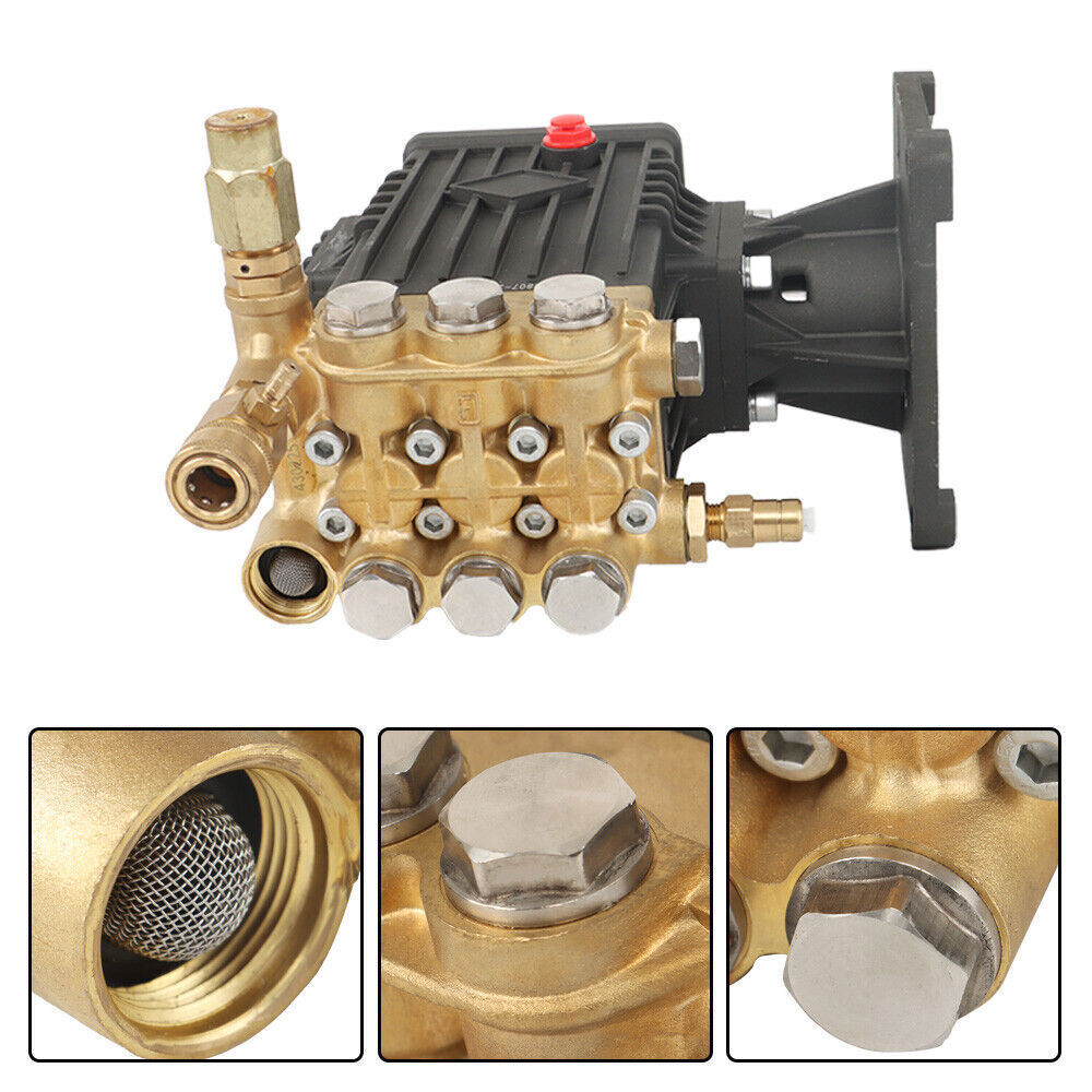 Washer Pump 1" Shaft 4 GPM Pressure Washer Pump Power Horizontal 4400 PSI