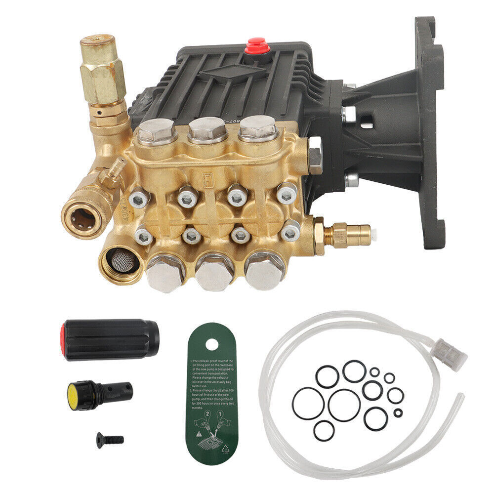 Washer Pump 1" Shaft 4 GPM Pressure Washer Pump Power Horizontal 4400 PSI