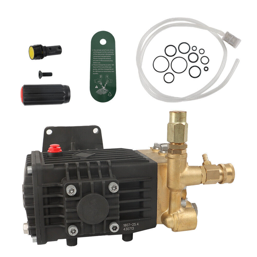 Washer Pump 1" Shaft 4 GPM Pressure Washer Pump Power Horizontal 4400 PSI