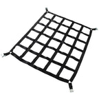 42" x 50" 1100lb Heavy Duty Cargo Net w/Cam Buckles & S-Hooks For Pickup Trucks