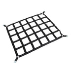 42" x 50" 1100lb Heavy Duty Cargo Net w/Cam Buckles & S-Hooks For Pickup Trucks
