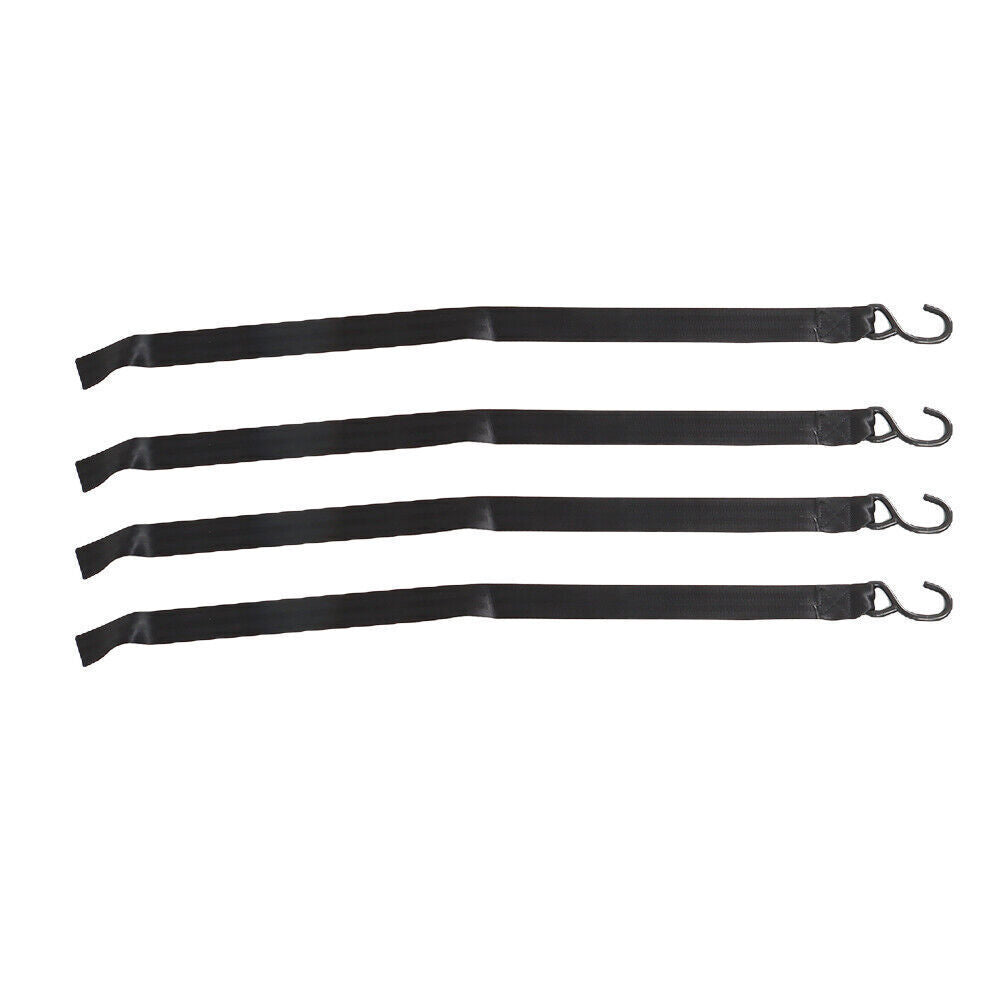 42" x 50" 1100lb Heavy Duty Cargo Net w/Cam Buckles & S-Hooks For Pickup Trucks