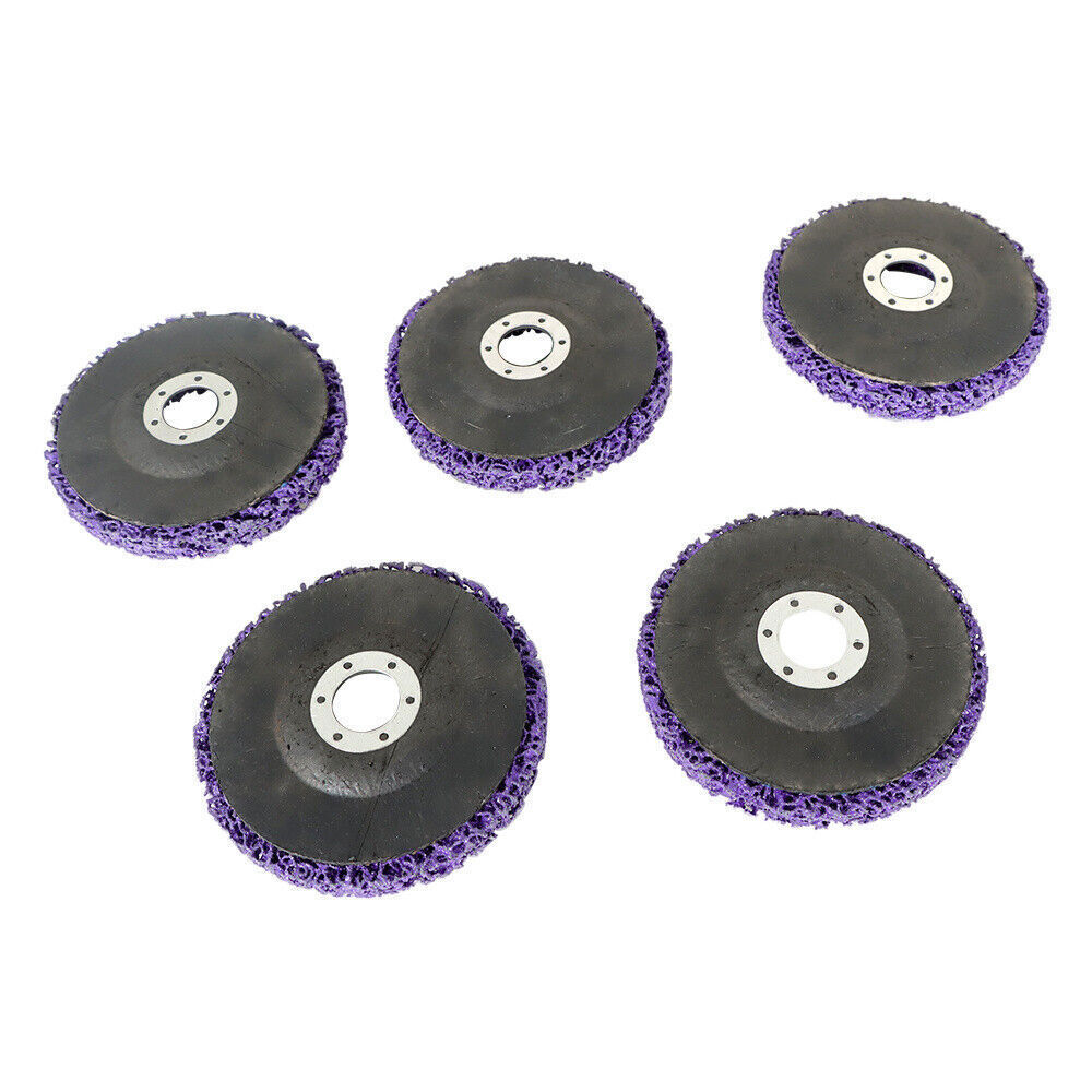 10Pcs 4-1/2"x7/8" Strip Remove Scaling Discs Stripping Wheel For Angle Grinders