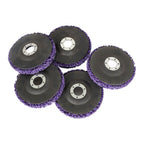 10Pcs 4-1/2"x7/8" Strip Remove Scaling Discs Stripping Wheel For Angle Grinders