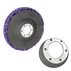 10Pcs 4-1/2"x7/8" Strip Remove Scaling Discs Stripping Wheel For Angle Grinders