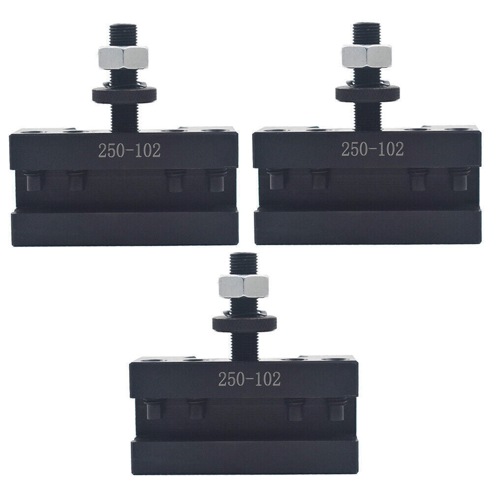 3× NEW 6-12" AXA 2# Quick Change Tool Post Boring Turning Holder  250-102
