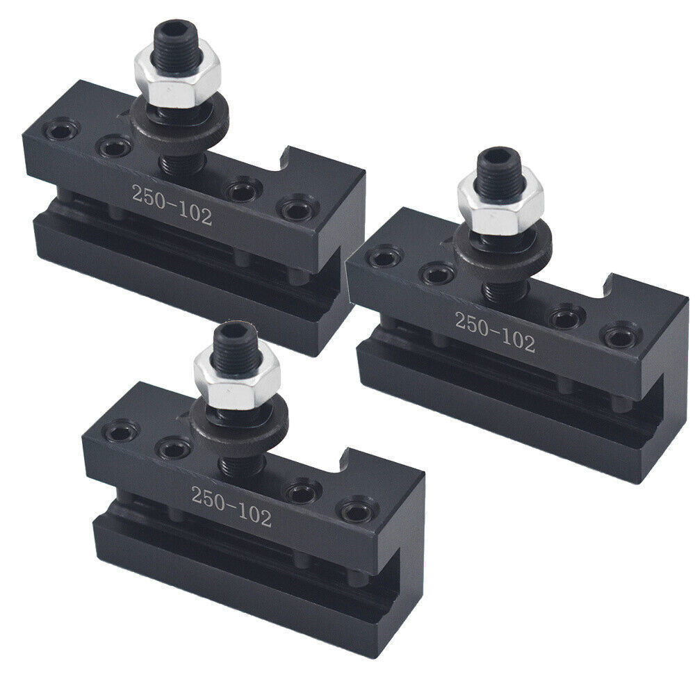 3× NEW 6-12" AXA 2# Quick Change Tool Post Boring Turning Holder  250-102