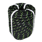 1/2" × 200' Bull Rope Double Braid Polyester Rope 6180Lbs Breaking Strength