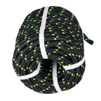 1/2" × 200' Bull Rope Double Braid Polyester Rope 6180Lbs Breaking Strength