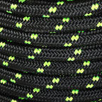 1/2" × 200' Bull Rope Double Braid Polyester Rope 6180Lbs Breaking Strength