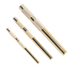 Brass Drift Punch Set 3 Pc Replace for 61360 3/8" to 3/4"
