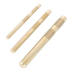 Brass Drift Punch Set 3 Pc Replace for 61360 3/8" to 3/4"