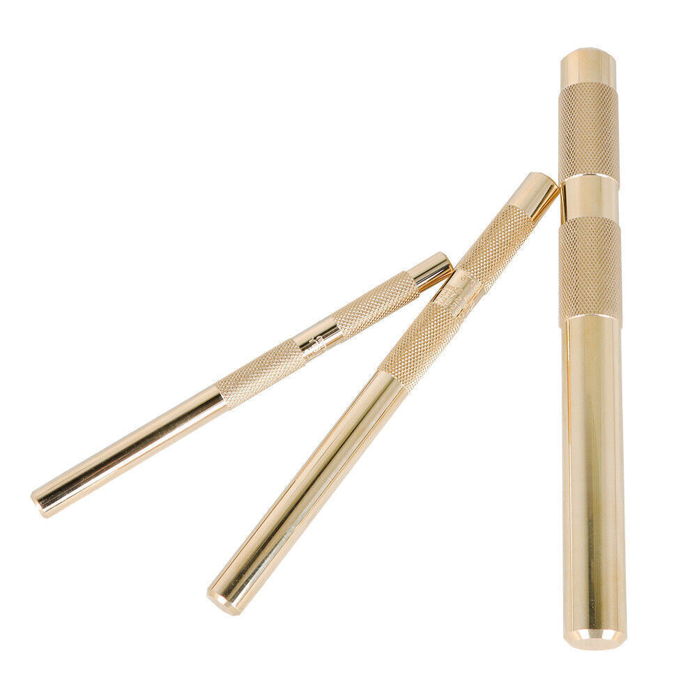 Brass Drift Punch Set 3 Pc Replace for 61360 3/8" to 3/4"