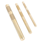Brass Drift Punch Set 3 Pc Replace for 61360 3/8" to 3/4"