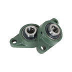 4PCS UCFL204-12 Solid Pillow Block Flange Mounted Bearing 3/4" Bore 2 Bolt