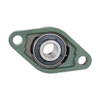 4PCS UCFL204-12 Solid Pillow Block Flange Mounted Bearing 3/4" Bore 2 Bolt
