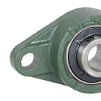 4PCS UCFL204-12 Solid Pillow Block Flange Mounted Bearing 3/4" Bore 2 Bolt
