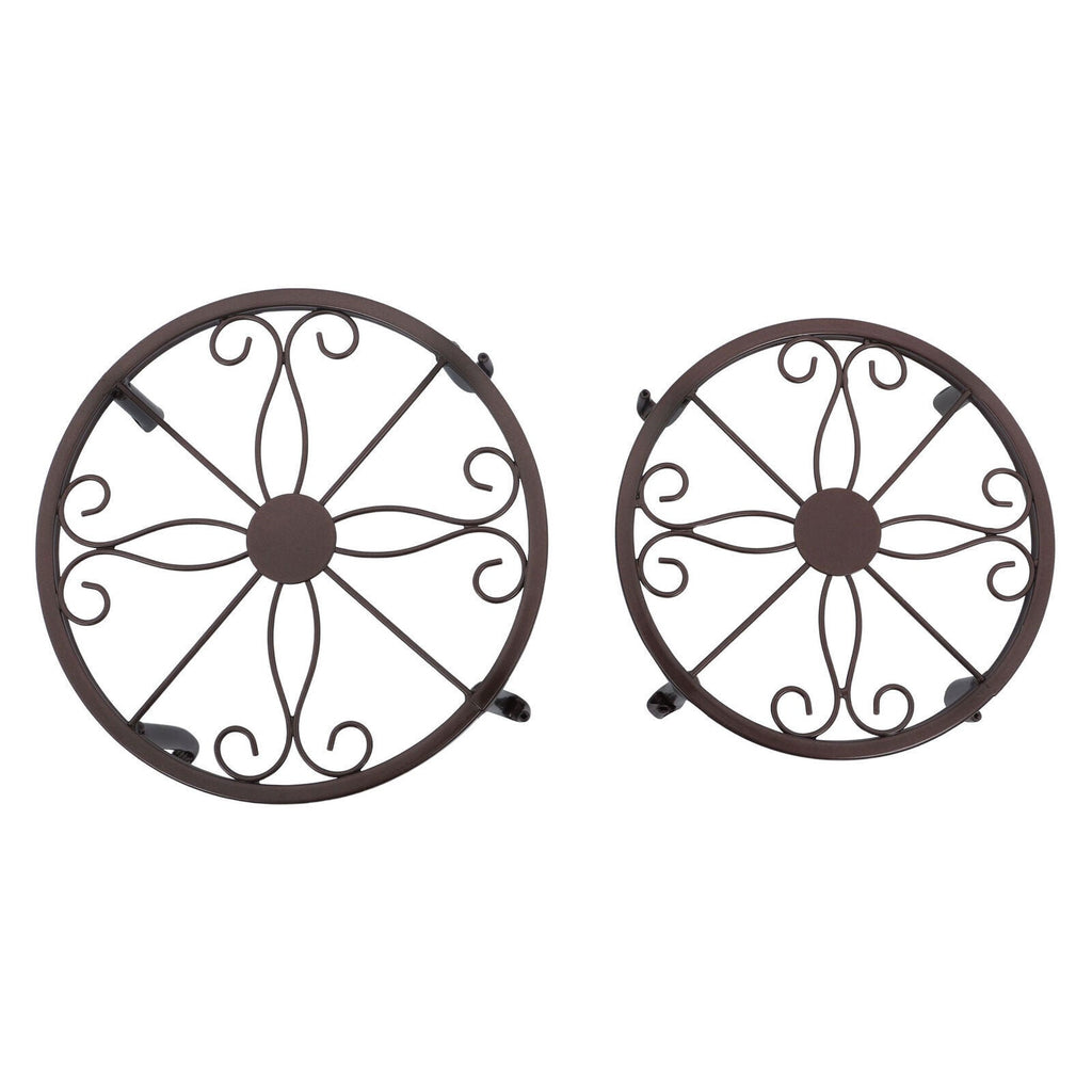 5 Pack Metal Plant Stand For Outdoor Indoor Plants Heavy Duty Flower Pot Stands