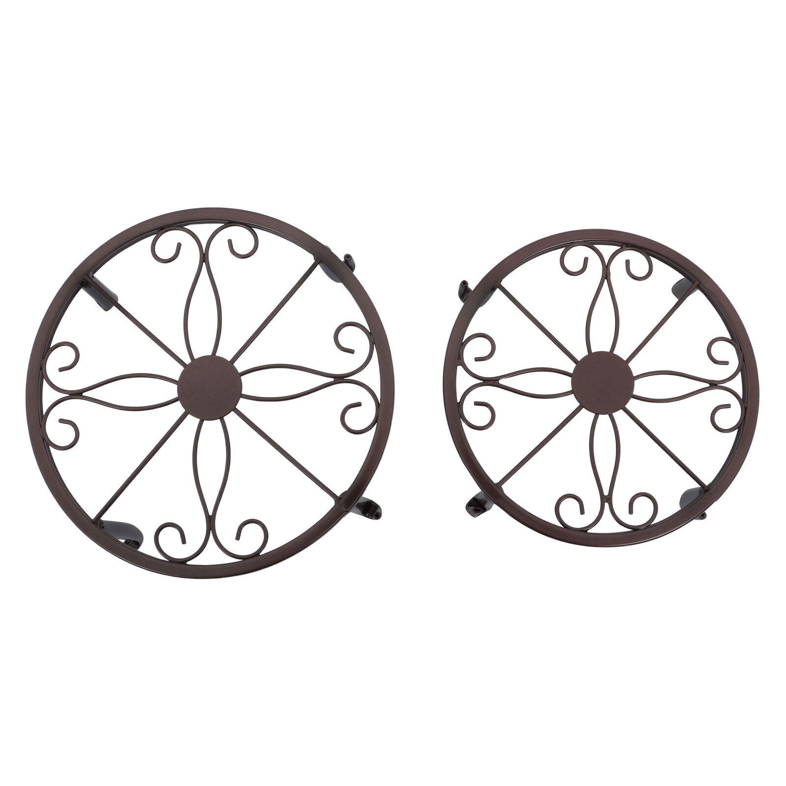 5 Pack Metal Plant Stand For Outdoor Indoor Plants Heavy Duty Flower Pot Stands
