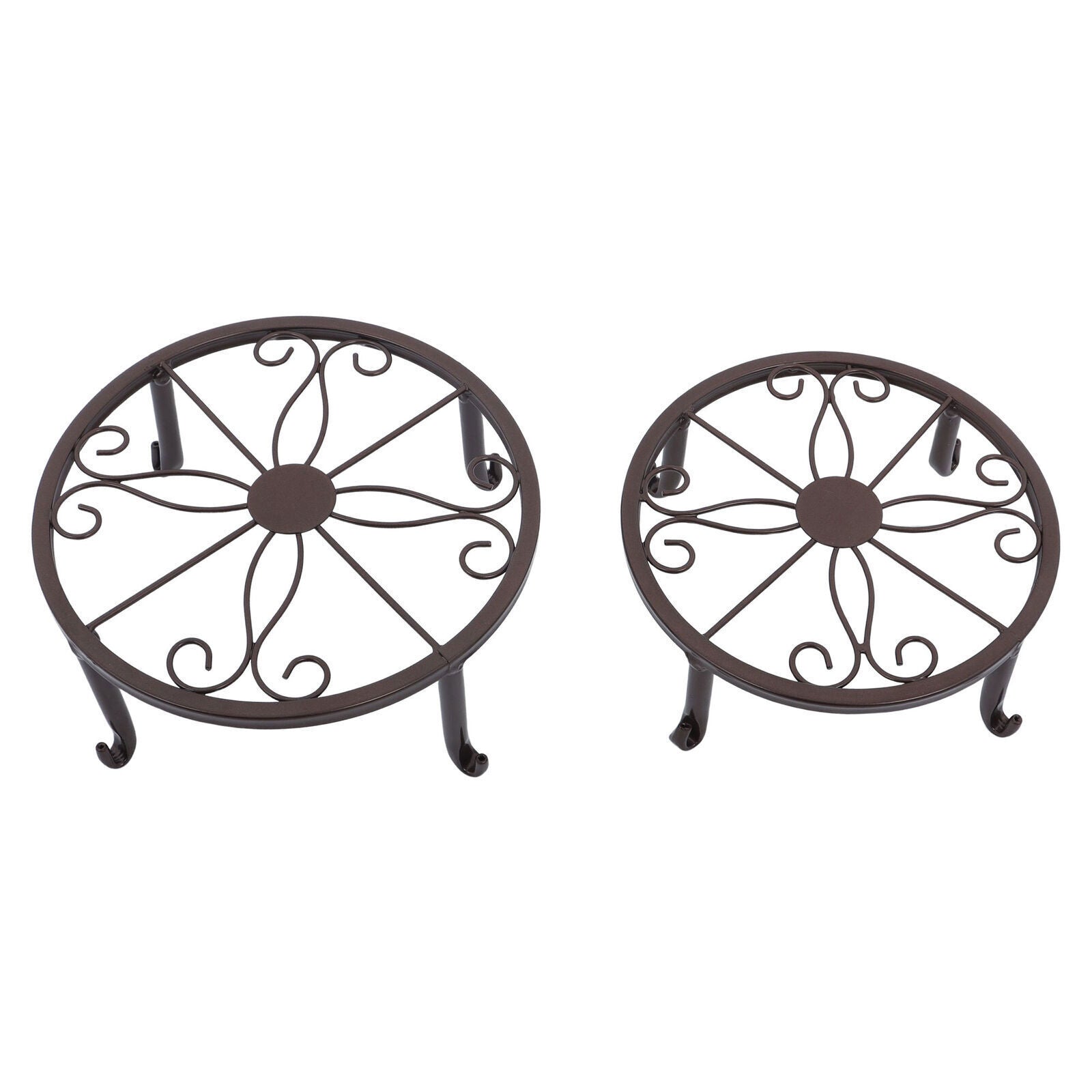 5 Pack Metal Plant Stand For Outdoor Indoor Plants Heavy Duty Flower Pot Stands