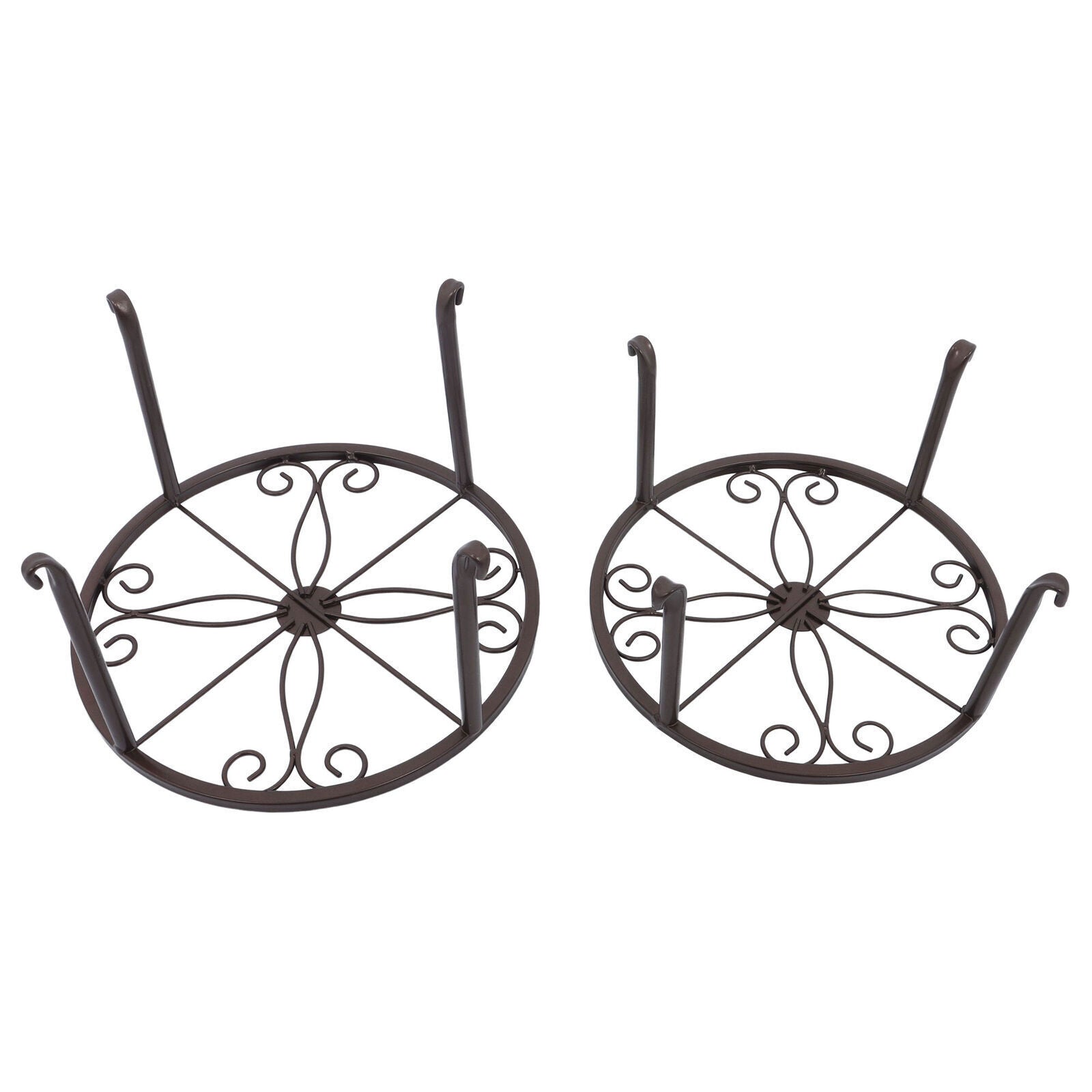 5 Pack Metal Plant Stand For Outdoor Indoor Plants Heavy Duty Flower Pot Stands