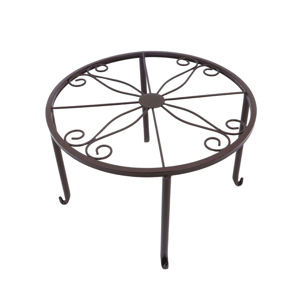 5 Pack Metal Plant Stand For Outdoor Indoor Plants Heavy Duty Flower Pot Stands