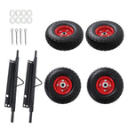 EU3000is Wheel Kit for Honda Generator SOLID NEVER FLAT TIRES All Terrain