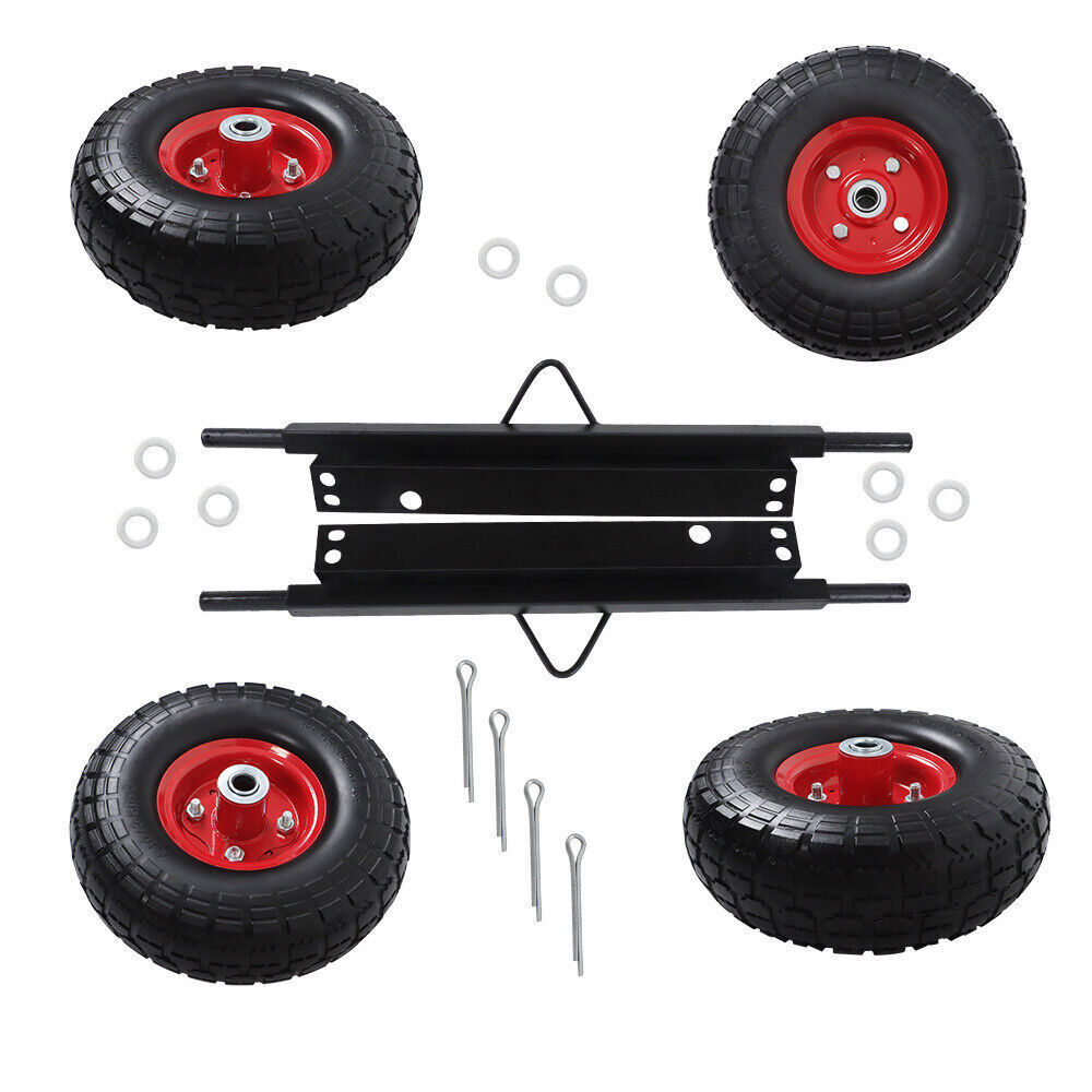 EU3000is Wheel Kit for Honda Generator SOLID NEVER FLAT TIRES All Terrain