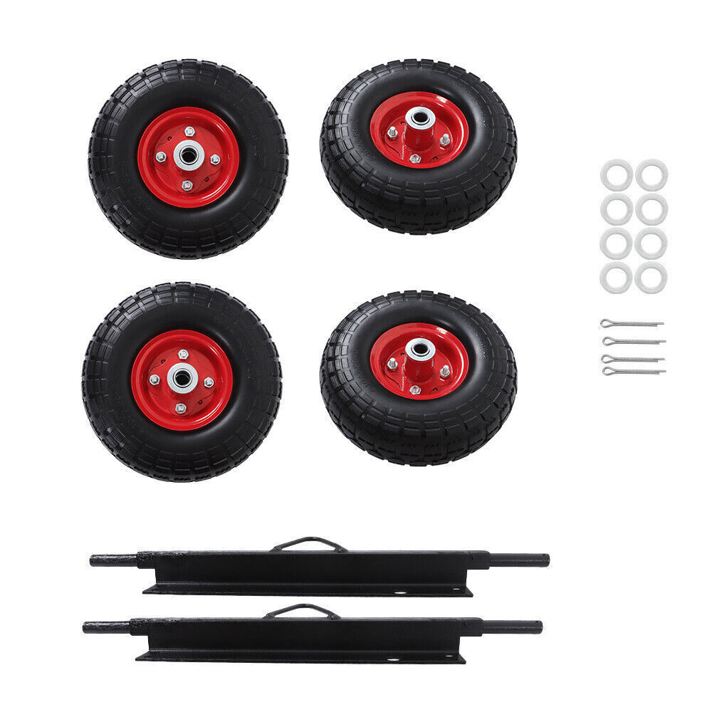EU3000is Wheel Kit for Honda Generator SOLID NEVER FLAT TIRES All Terrain