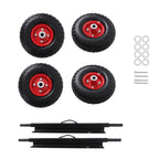 EU3000is Wheel Kit for Honda Generator SOLID NEVER FLAT TIRES All Terrain