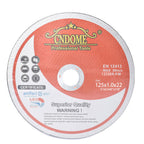 100 Pack 5"x0.040"x7/8" Cut-off Wheel - Metal & Stainless Steel Cutting Discs