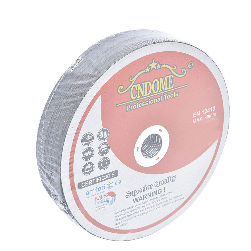 100 Pack 5"x0.040"x7/8" Cut-off Wheel - Metal & Stainless Steel Cutting Discs