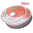 100 Pack 5"x0.040"x7/8" Cut-off Wheel - Metal & Stainless Steel Cutting Discs