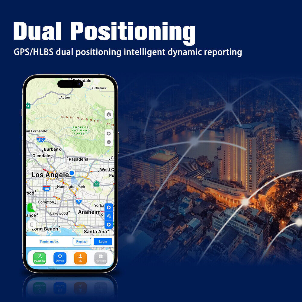 4G GPS Real Time Car Tracking Device GT76-20000mAH with Strong Built-in Magnet