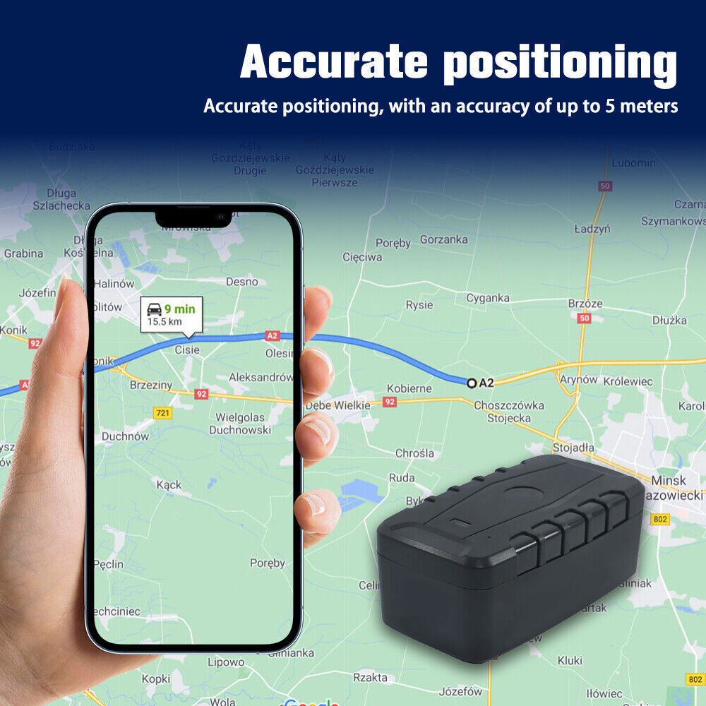 4G GPS Real Time Car Tracking Device GT76-20000mAH with Strong Built-in Magnet