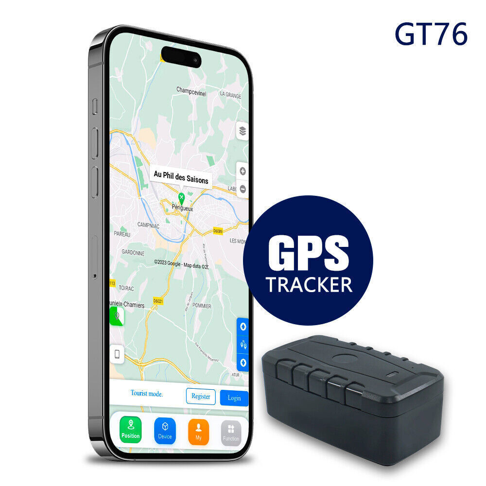 4G GPS Real Time Car Tracking Device GT76-20000mAH with Strong Built-in Magnet