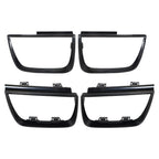 Rear Black For 2010-2013 Chevy Camaro LT LS SS Tail Light Bezel Covers