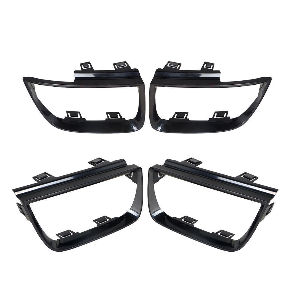 Rear Black For 2010-2013 Chevy Camaro LT LS SS Tail Light Bezel Covers