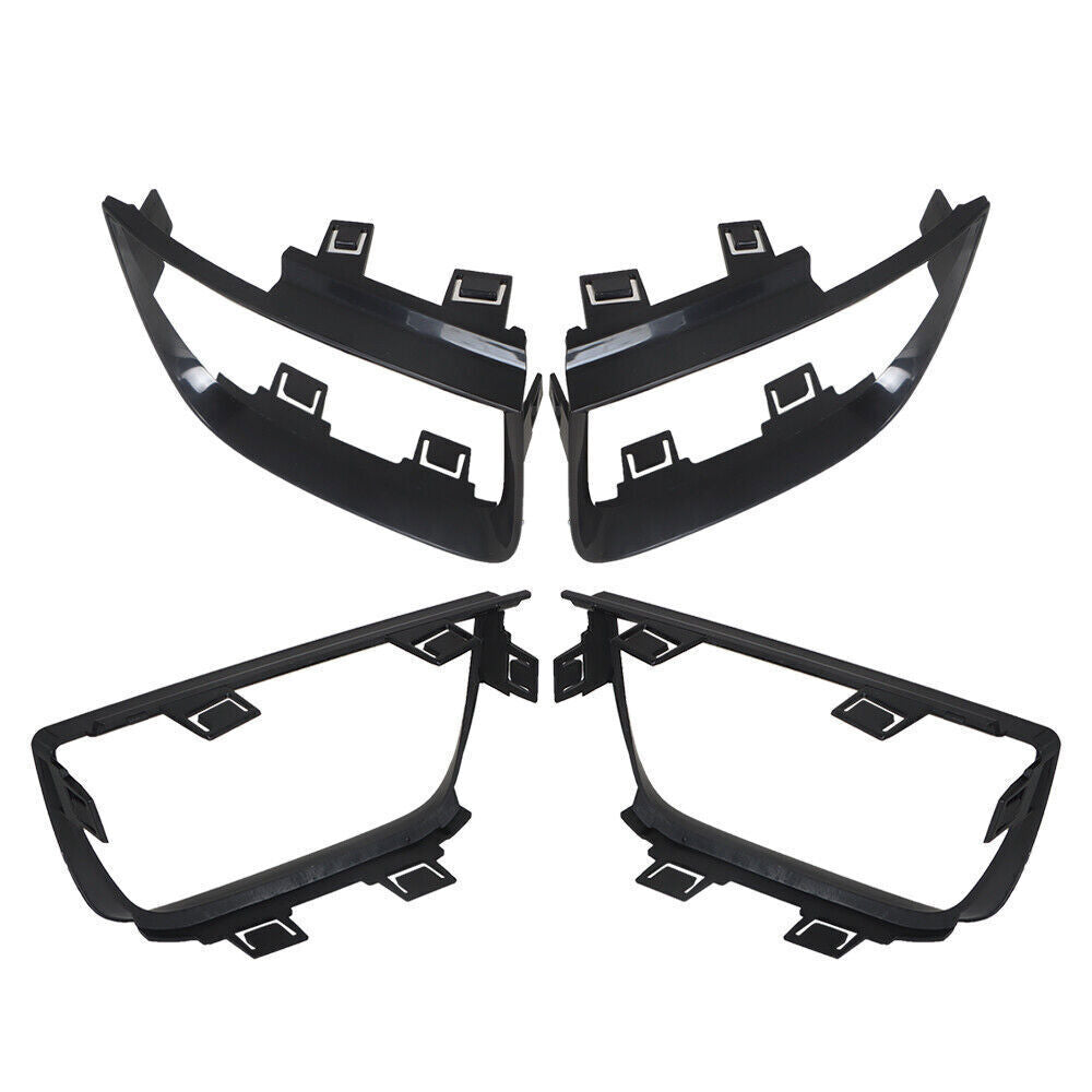 Rear Black For 2010-2013 Chevy Camaro LT LS SS Tail Light Bezel Covers